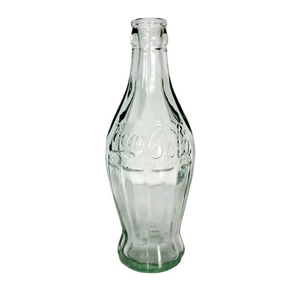 Vintage 1999 Coca-Cola Commemorative 1915 Root Hobbleskirt Green Glass Bottle - Picture 1 of 10